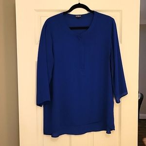 Express Blouse Royal Blue